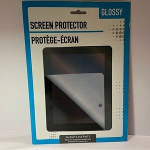 🆕Glossy Screen Protector – Fits iPad 2 & iPad 3 – Sealed Packaging